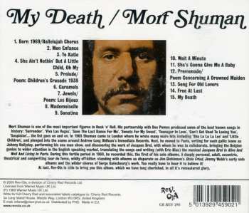 CD Mort Shuman: My Death