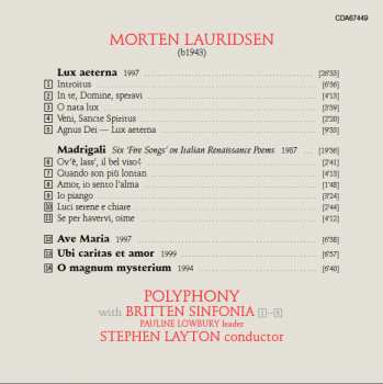 CD Polyphony: Lux Aeterna