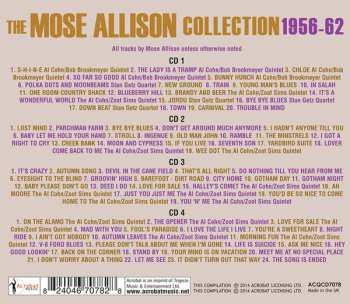 4CD Mose Allison: The Mose Allison Collection 1956-62