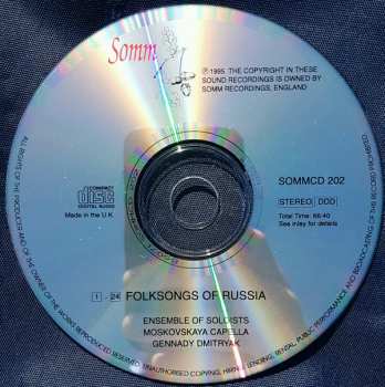 CD Moskovskaya Kapella: Folksongs Of Russia
