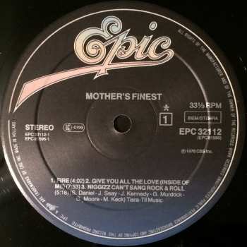 LP Mother's Finest: Mother's Finest