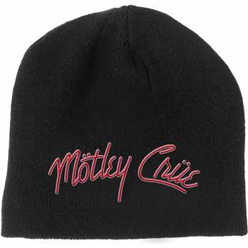 Merch Mötley Crüe: Čapica Logo Motley Crue
