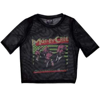 Merch Mötley Crüe: Dámske Crop Top Generation Swine