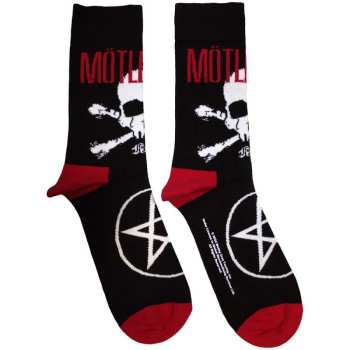 Merch Mötley Crüe: Členkové ponožky Skull & Crossbones
