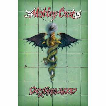 Merch Mötley Crüe: Textilný plagát Doctor Feelgood