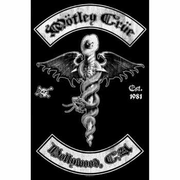 Merch Mötley Crüe: Textilný plagát Hollywood