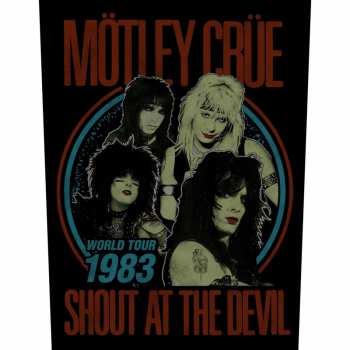 Merch Mötley Crüe: Zádová Nášivka Shout At The Devil