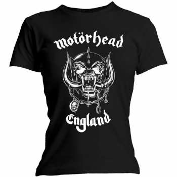 Merch Motörhead: Dámske Tričko England 