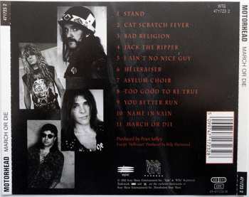 CD Motörhead: March Ör Die