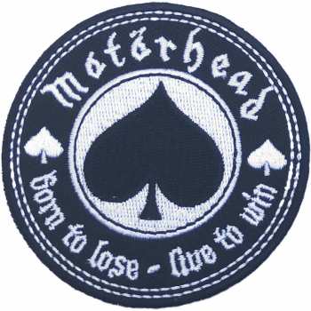 Merch Motörhead: Nášivka Born To Love, Live To Win