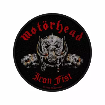 Nášivka Iron Fist/skull 