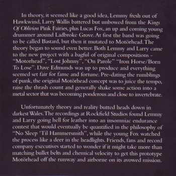 CD Motörhead: On Parole