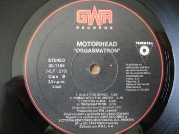 LP Motörhead: Orgasmatron