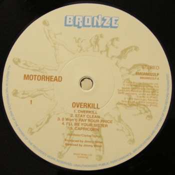 LP Motörhead: Overkill