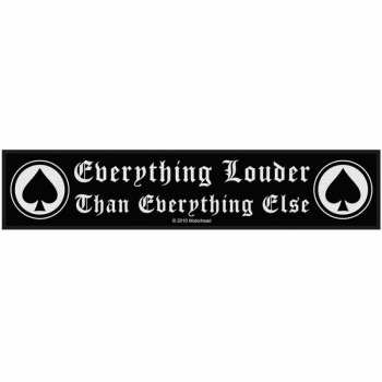 Merch Motörhead: Super Nášivka Everything Louder