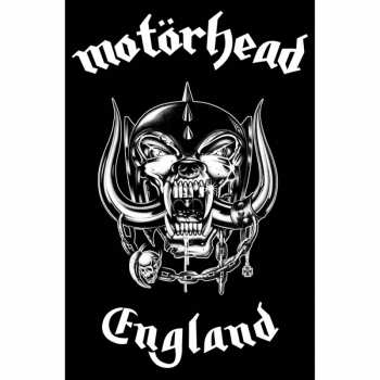 Merch Motörhead: Textilný plagát England