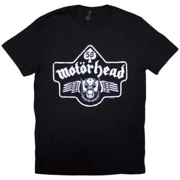 Merch Motörhead: Tričko 50 Years Ace Wings Emblem