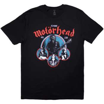 Merch Motörhead: Tričko 50 Years Lemmy Circles