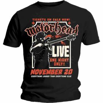 Merch Motörhead: Tričko Lemmy Firepower  S