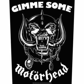 Merch Motörhead: Nášivka na chrbát Gimme Some