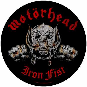 Merch Motörhead: Nášivka na chrbát Iron Fist