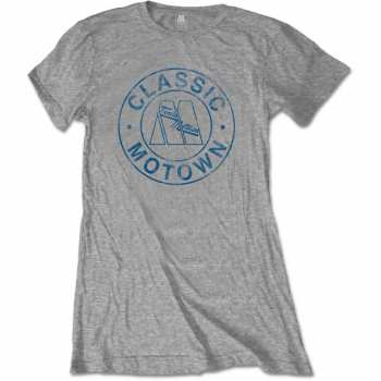 Merch Motown Records: Dámske Tričko Classic Circle 