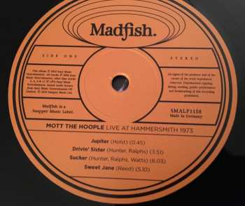 2LP Mott The Hoople: Live at Hammersmith 1973