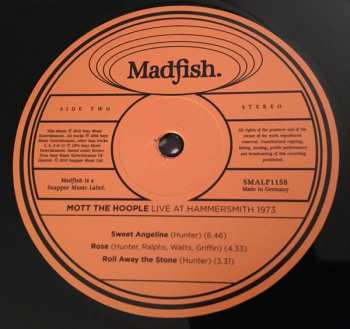 2LP Mott The Hoople: Live at Hammersmith 1973