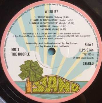 LP Mott The Hoople: Wildlife