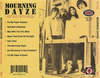 CD The Mourning Dayze: The Lost Recordings