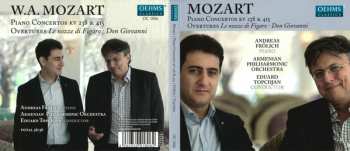 CD Wolfgang Amadeus Mozart: Piano Concertos KV 238 & 415 / Overtures Le Nozze Di Figaro · Don Giovanni