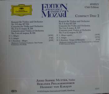 2CD/Box Set Berliner Philharmoniker: Violinkonzerte Nr. 2 Und 4 - «Sinfonica Concertante» K. 364 - Violinkonzerte Nr. 3 Und 5