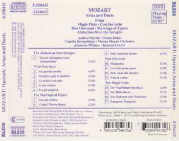 CD Wolfgang Amadeus Mozart: Arias And Duets From Magic Flute, Così Fan Tutte, Don Giovanni, Marriage Of Figaro, Abduction From The Seraglio