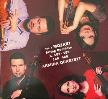Album Wolfgang Amadeus Mozart:  String Quartets, Vol. 4