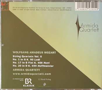 CD Wolfgang Amadeus Mozart: String Quartets, Vol. II DIGI