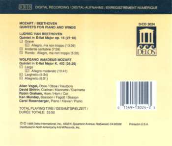 CD Ludwig van Beethoven: Piano And Wind Quintets In E-flat
