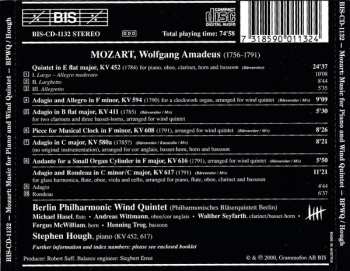 CD Wolfgang Amadeus Mozart: Music For Piano And Wind Quintet