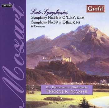 Album Mozart / Bournemouth Sinfonietta / Frazor: Late Mozart Symphonies 1