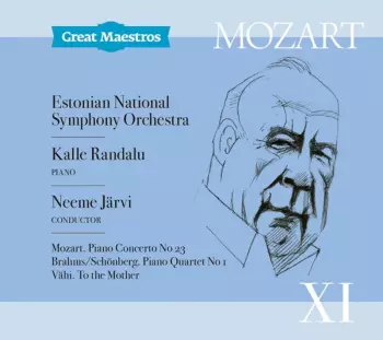 Piano Concerto No. 23; Piano Quartet No. 1; To The Mother