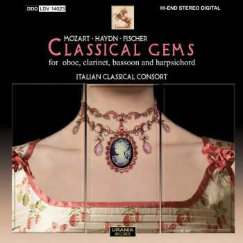 CD Wolfgang Amadeus Mozart: Classical Gems (For Oboe, Clarinet, Bassoon And Harpsichord)