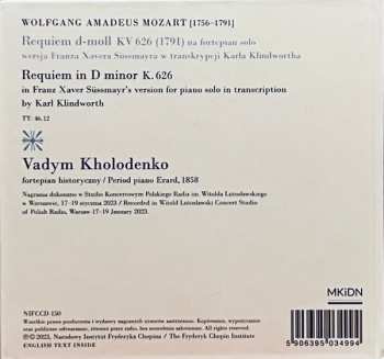 CD Wolfgang Amadeus Mozart: Requiem For Piano Solo