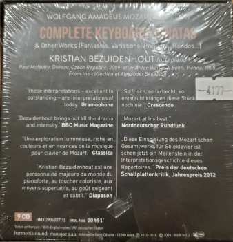9CD/Box Set Wolfgang Amadeus Mozart: Complete Keyboard Sonatas