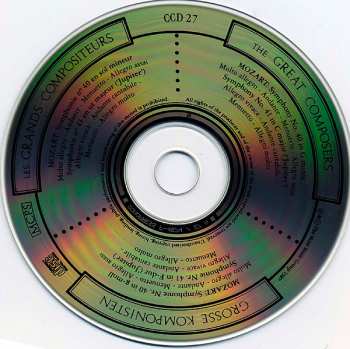 CD Wolfgang Amadeus Mozart: Symphonie Nr. 40 G-Moll / Symphonie Nr. 41 C-Dur ("Jupiter")