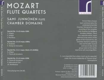 CD Wolfgang Amadeus Mozart: Flute Quartets
