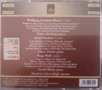 2CD Wolfgang Amadeus Mozart: Lieder