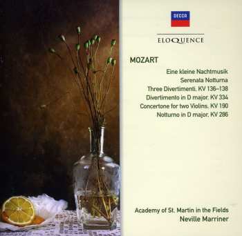 2CD Wolfgang Amadeus Mozart: Mozart: Serenades & Divertimenti