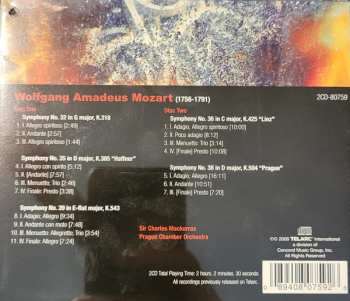 2CD Prague Chamber Orchestra: Everybody's Mozart - Symphonies No. 32, No. 35, No. 36, No. 38, & No. 39