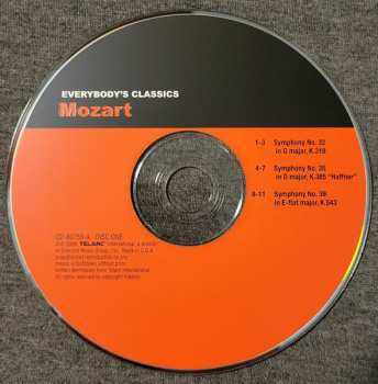 2CD Prague Chamber Orchestra: Everybody's Mozart - Symphonies No. 32, No. 35, No. 36, No. 38, & No. 39