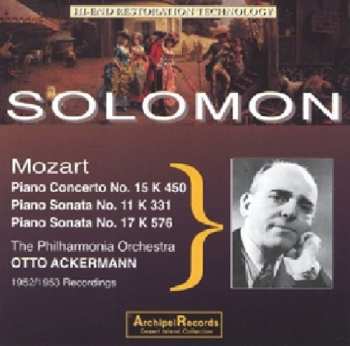 Album Mozart / Solomon: Klavierkonzert 15 Klavier
