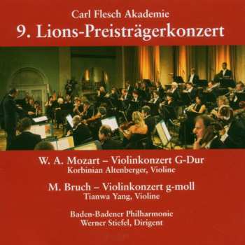 Album Mozart / Stiefel / Baden-badener Phil / Werner: 9 Lions Preistraegerkonzert